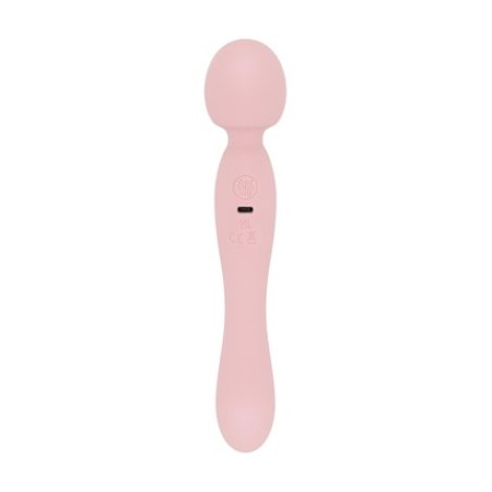 Good Vibe Only Simi Double-Sided Wand Vibrator Pink