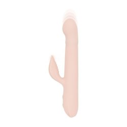 Good Vibes Only Shai Thrusting Vibrator - Pink