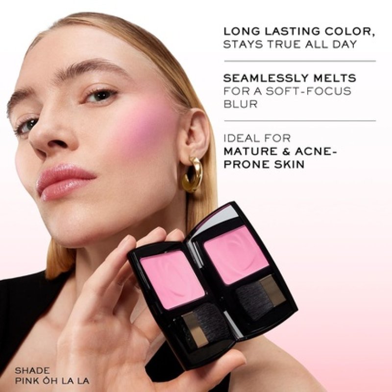 Lancome Blush Subtil Oil-Free Silky Makeup Powder Long-Wear Face Blush