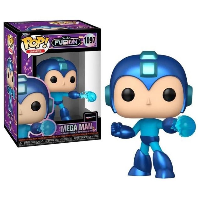 FUNKO FUSION - POP Games N° 1097 - Mega Man avec chase