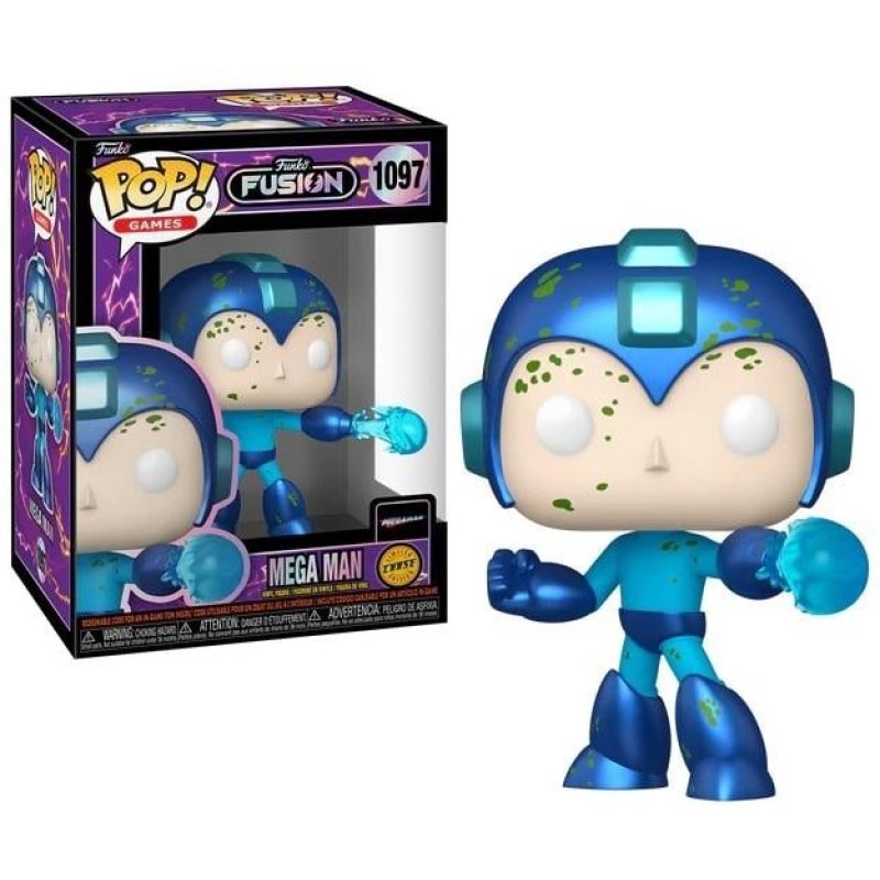 FUNKO FUSION - POP Games N° 1097 - Mega Man avec chase