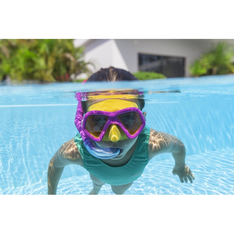 Bestway Masque et tuba Dominator Enfants 3 ans et plus