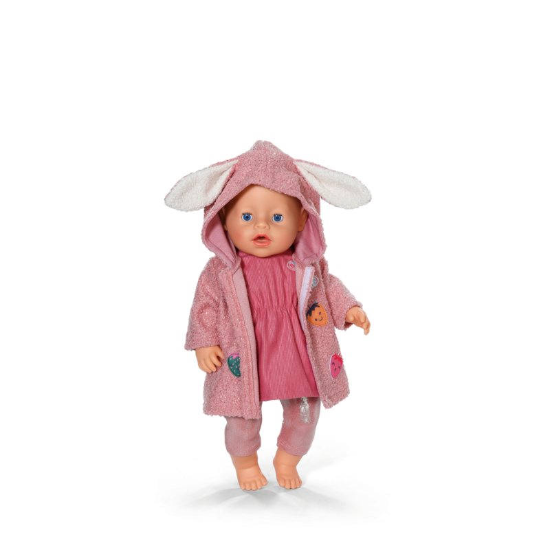 BABY born Coat Set with Dress 43cm Ensemble d'habits de poupée