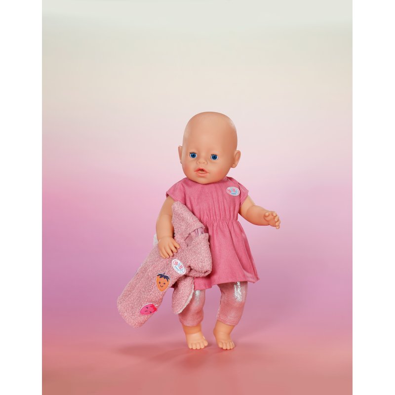 BABY born® Mantel Set mit Kleid 43cm