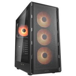 Boitier Moyen Tour ATX Cougar AirFace Pure Pro RGB avec panneaux vitrés (Noir)