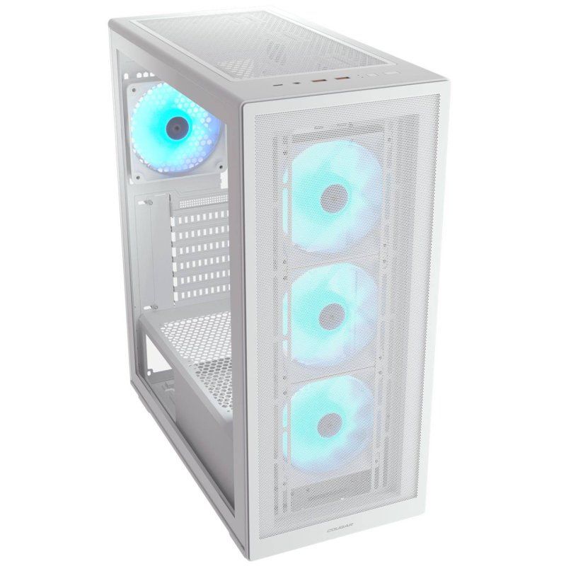 COUGAR Gaming MX220 RGB Midi Tower Blanc