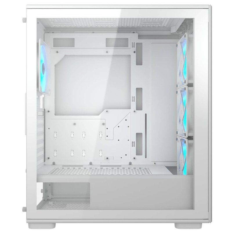Boitier Moyen Tour ATX Cougar MX220 RGB avec panneau vitré (Blanc)