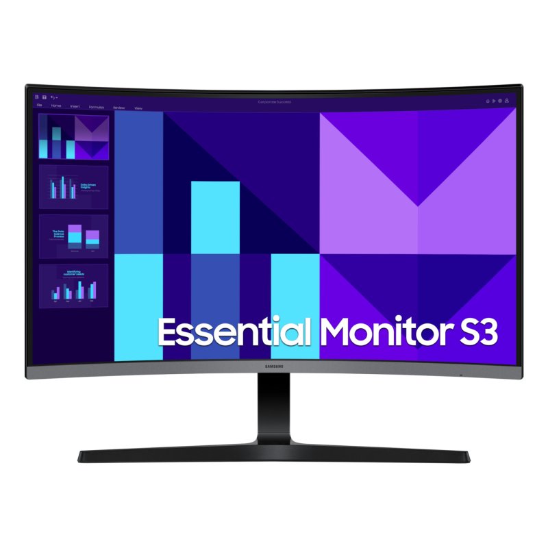 ECRAN 27 SAMSUNG S27D392G Noir 1920x1080 VA 16:9 4ms 4000:1 250cd/m 100Hz Incu