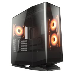 Boitier Moyen Tour E-ATX Cougar FV270 RGB avec panneaux vitrés (Noir)