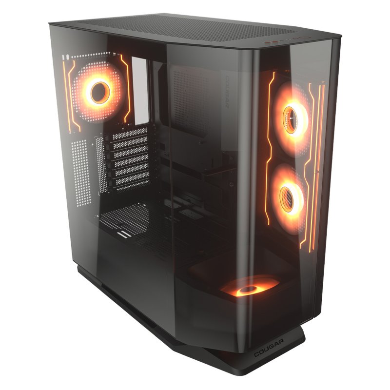 Boitier Moyen Tour E-ATX Cougar FV270 RGB avec panneaux vitrés (Noir)