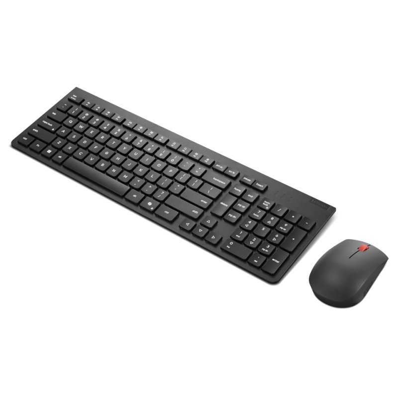 Lenovo 4X31R64467 clavier Souris incluse Universel RF sans fil Allemand Noir