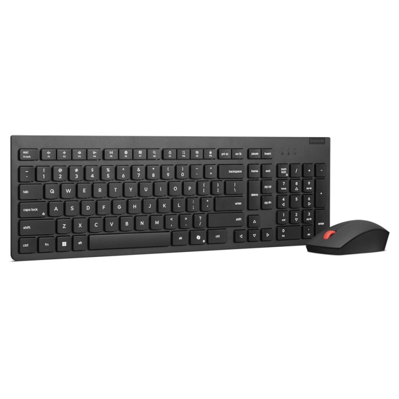 Lenovo 4X31R64467 keyboard Mouse included Universal RF Wireless German Black