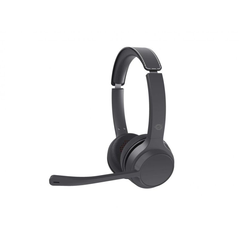 Conceptronic POLONA04B écouteur/casque Avec fil &sans fil Arceau Appels/Musique USB Type-C Bluetooth Noir