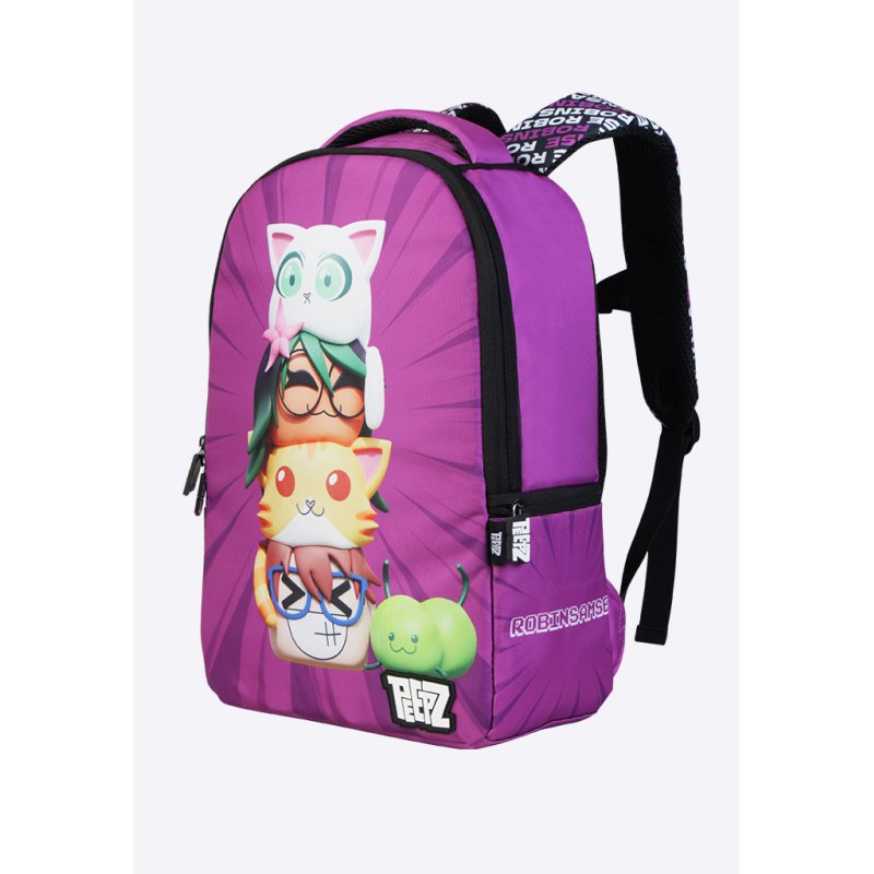 FIRSTGRADE - RobinSamse PEEPZ Backpack - Purple - 46 cm x 28.5 cm x 12.5 cm