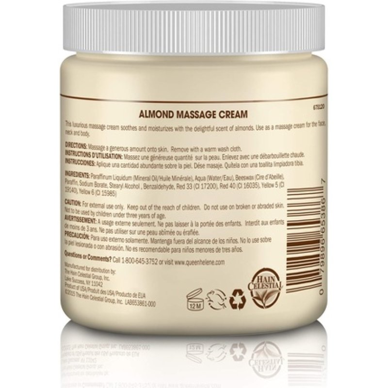 Queen Helene Cream Almond 15oz Massage