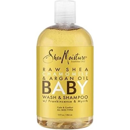 Shea Moisture Raw Shea Chamomile & Argan Oil Baby Kids Shampoo 384ml