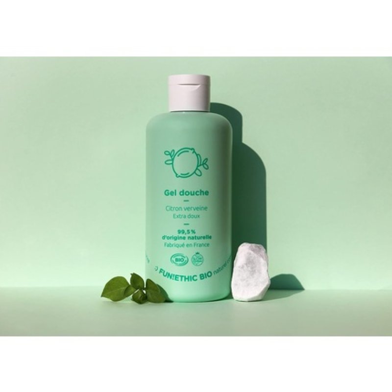 Fun'ethic Extra Gentle Lemon Verbena Shower Gel 250ml Vegan