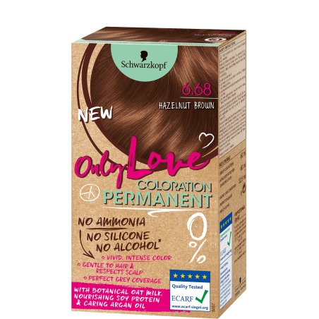 Only Love Coloration 668 Hazelnut Brown Level 3 143ml
