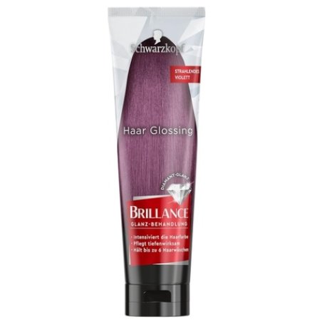 Schwarzkopf Brilliance Glossing Hair Treatment Purple 150 Ml