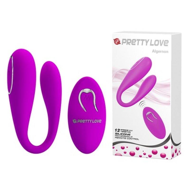 Pretty Love Algernon Wireless Stimulator For Couples With 12 Vibration Functions