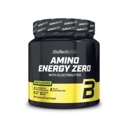 Biotech Usa Amino Energy Zero With Electrolytes Lime Flavor Powder 360g