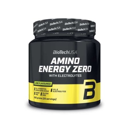 Biotech Usa Amino Energy Zero With Electrolytes Lime Flavor Powder 360g