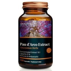 Doctor Life Pau Darco Extract Inner Bark Extract 3750mg Dietary Supplement 90 Capsules