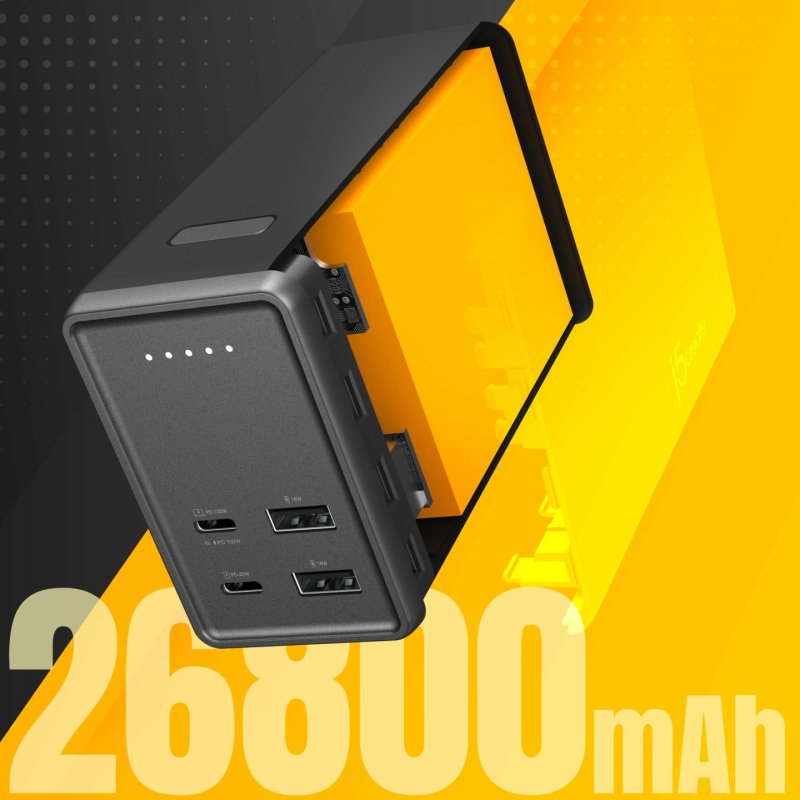 J5 26800Mah Pd 100W 4-Port Power Bank