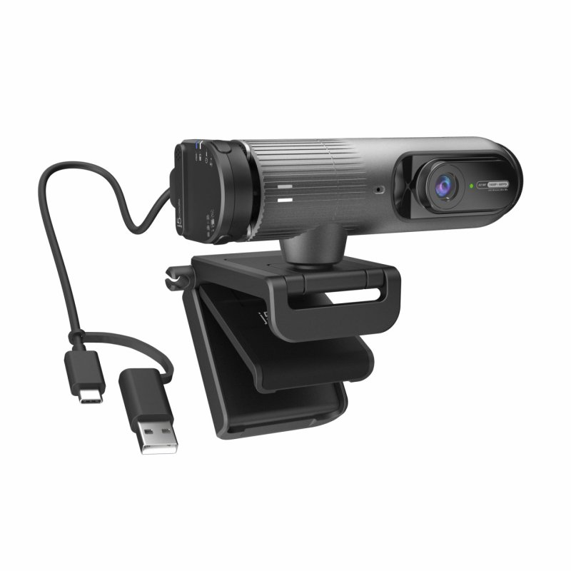J5 2K Ai-Powered Webcam With Wireless Microphone And Auto-Focus