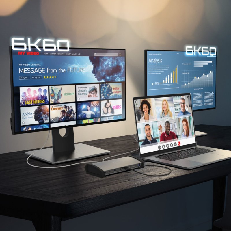 j5create JTD562-EN - Station d'accueil 8K Thunderbolt™ 4 - UE