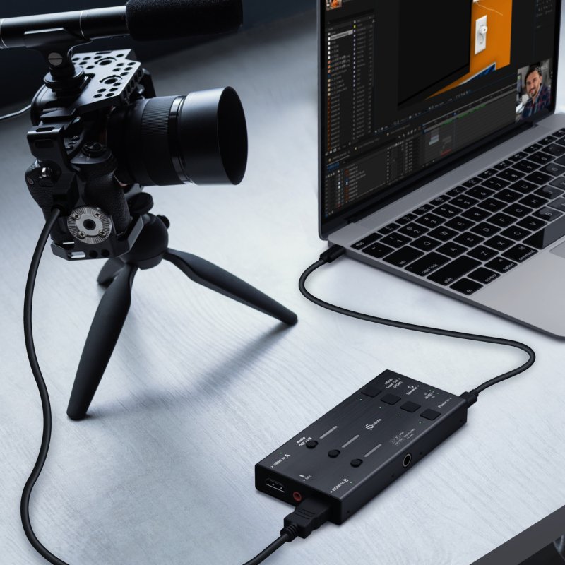 j5create JVA06-N Carte de Capture Vidéo Double HDMI™