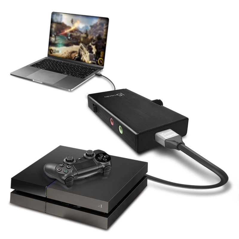 J5 Live Capture Adapter Hdmi To Usb-C With Power Delivery
