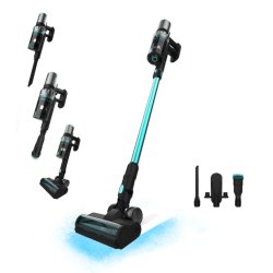 Cecotec A01_EU01_107955 aspirateur balai et balai électrique Aspirateur-balai 2 en 1 Batterie Sec Sans sac 400 W Noir