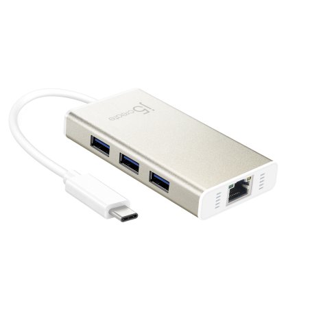 J5 Usb-C Gigabit Ethernet & Hub Multi Adapter
