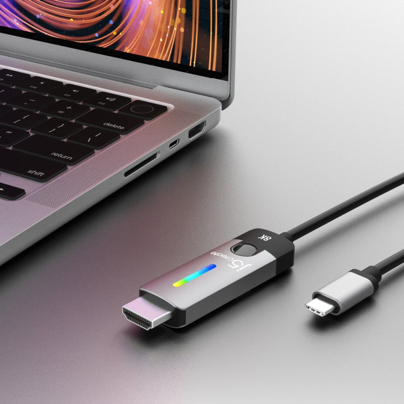j5create JCC157-N USB-C to HDMI™ 2.1 8K Cable