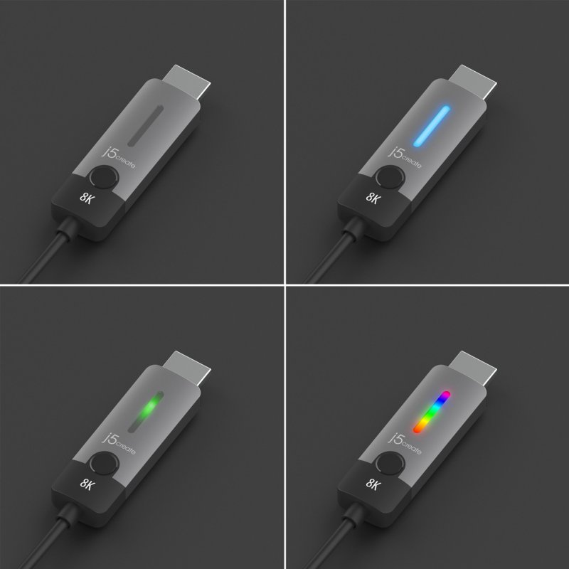 j5create JCC157-N Câble USB-C vers HDMI™ 2.1 8K