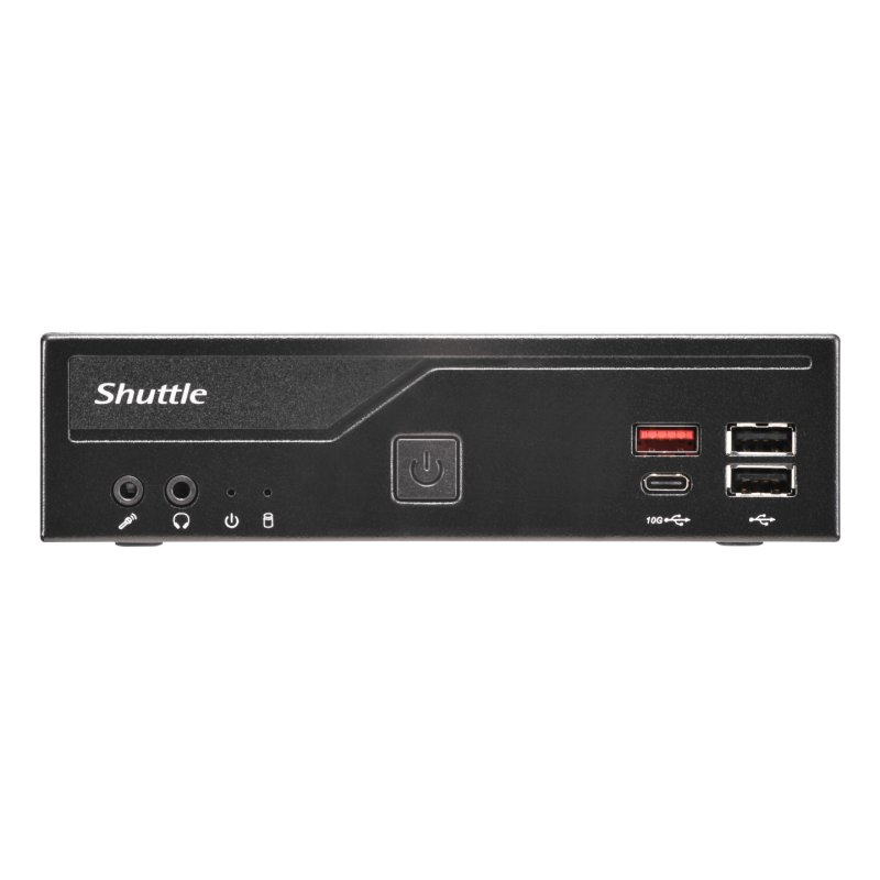 Shuttle Barebone XPC slim DH810 Black