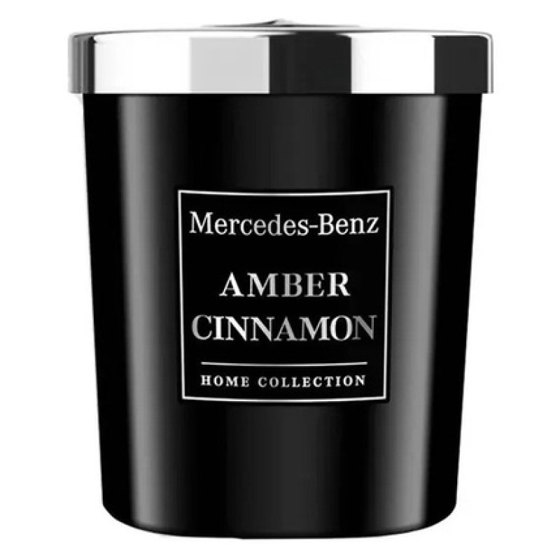 Mercedesbenz Amber Cinnamon Scented Candle 180g