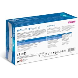 Glovely Darni Unisex Gloves 100 Pack S Blue