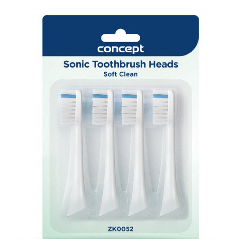 Concept Hausgerate Zk0052 Brush Head For Sensitive Teeth And Gums