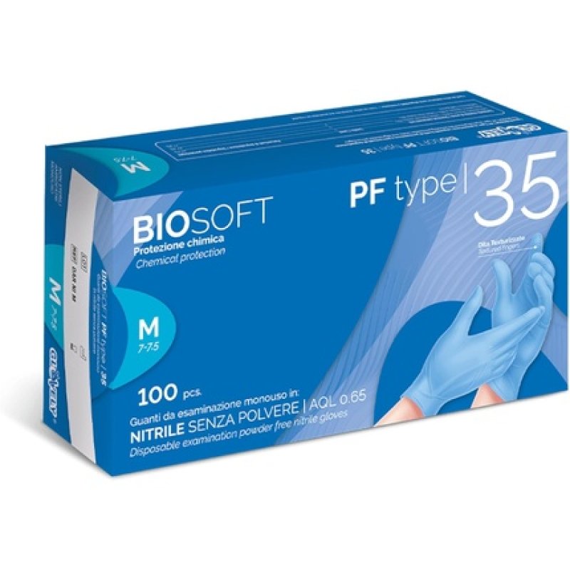 Disposable Nitrile Gloves Blue M