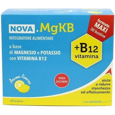 Nova Magnesium Potassium Lemon Aroma Argentia Mgkb 30 Bags