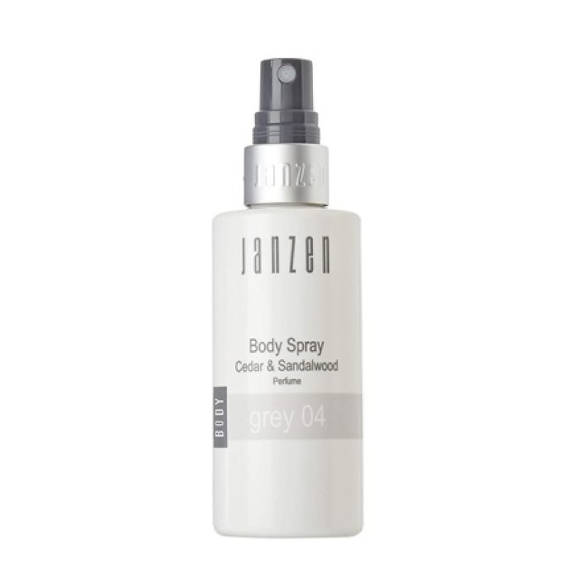 Janzen Grey 04 Body Spray Cedar & Sandalwood 100ml