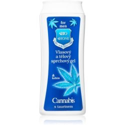 Bione Cosmetics Men Cannabis Taurine Shower Gel for Body and Hair - 200 ml