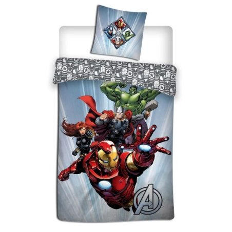 Marvel Avengers microfibre duvet cover bed 90cm