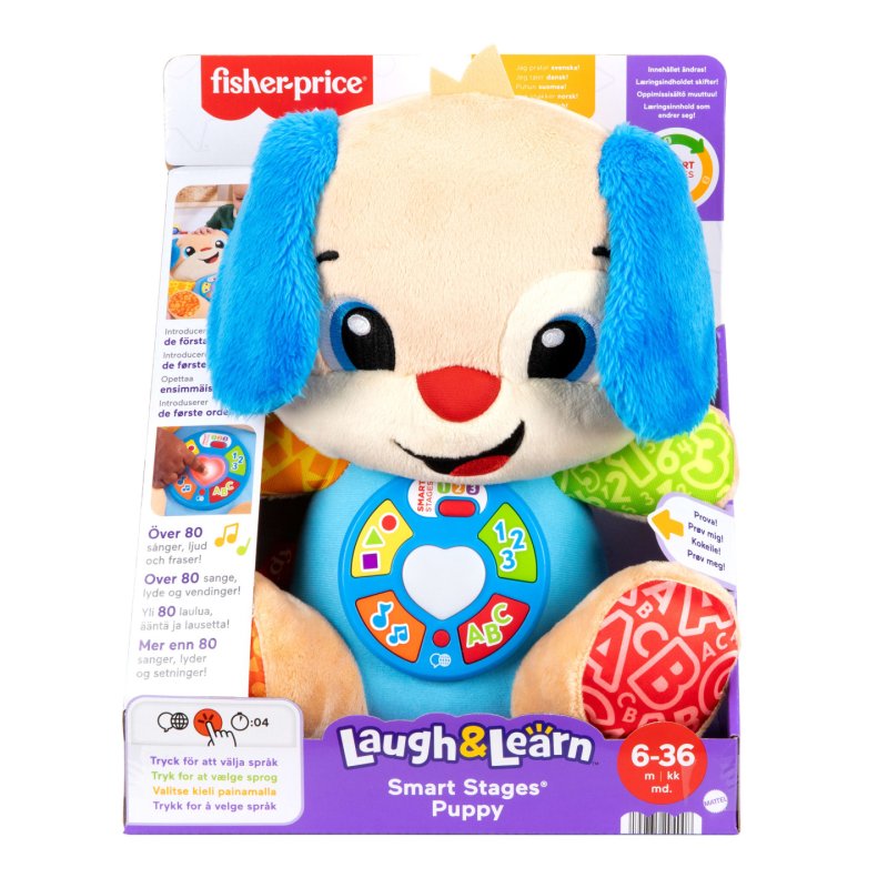 Fisher-Price Rires et Éveil Laugh & Learn Smart Stages Puppy