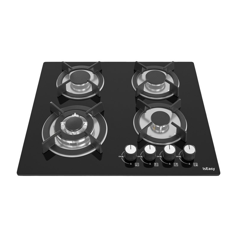 IsEasy MGBG-604B glass gas hob