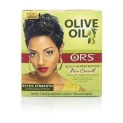 ORS Olive Oil Build-In Protection New Growth No-Lye Hair Relaxer Extra Strength