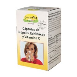 Granovita Cold Protection Propolis Echinacea And Vitamin C 75 Capsules