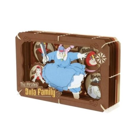 LE CHATEAU DANS LE CIEL - Famille pirate de Dora - Théâtre de papier